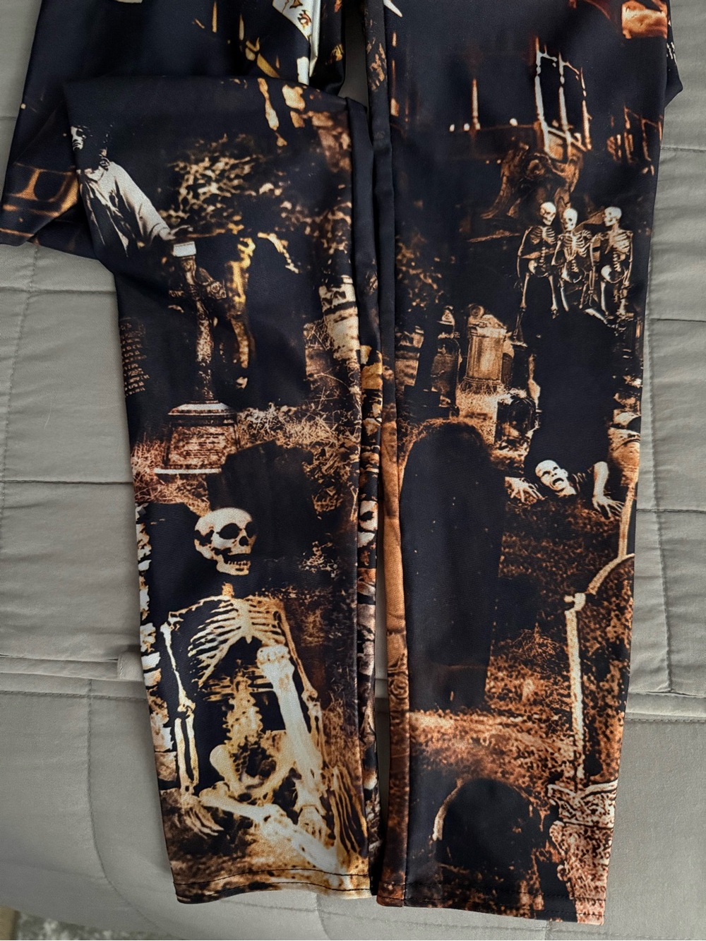 Black Milk Halloween Haunted House leggings - Picture 4 of 5